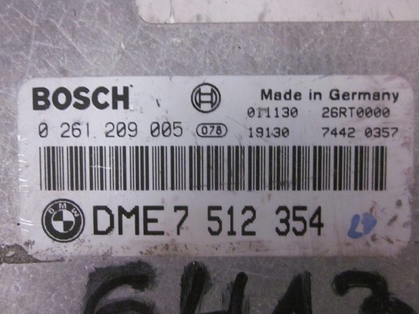 ECU BOSCH BMW 0261209005 / DME7512354