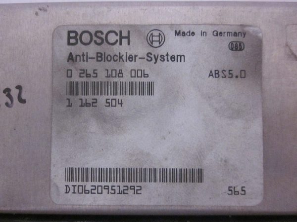 ECU BOSCH BMW 0265108006 / 1162504 / ABS5.0