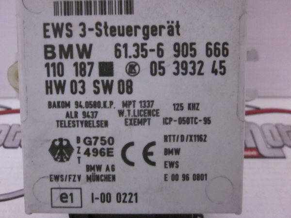 EWS 3 BMW 61.35-6 905 666