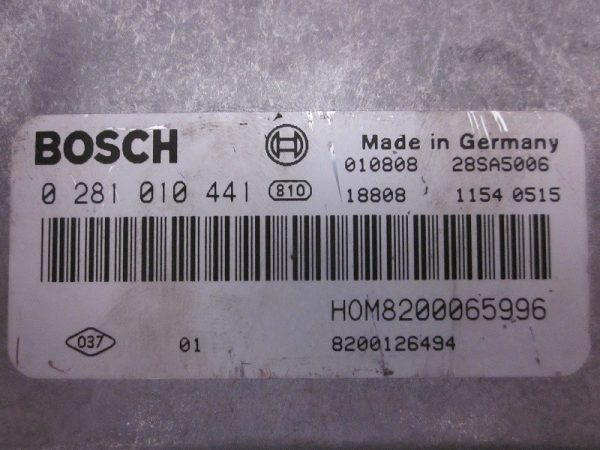 ECU BOSCH VOLVO 0281010441 / HOM8200065996