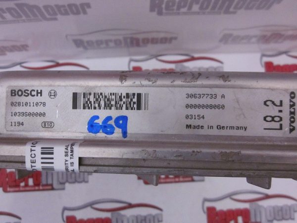 ECU BOSCH VOLVO 0281011078 / 1039S00000