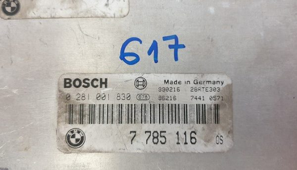 ECU BOSCH BMW 0281001830 / 7785540