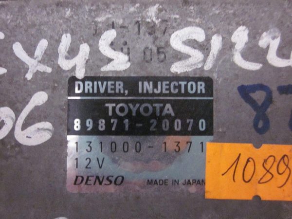 ECU DENSO TOYOTA LEXUS 89871-20070 / 131000-1371