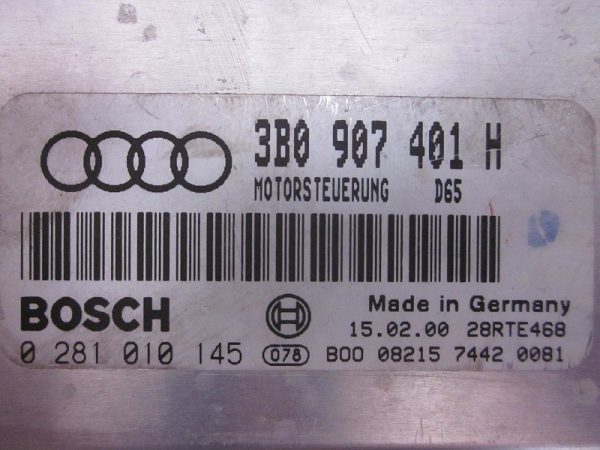 ECU BOSCH VW AUDI 0281010145 / 3B0907401H