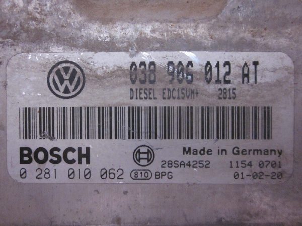 ECU BOSCH SEAT 0281010062 / 038906012AT