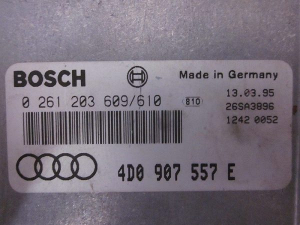 ECU BOSCH AUDI 0261203609/610 / 4D0907557 E