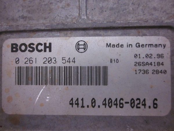 ECU BOSCH SKODA 0261203544 / 441.0.4046-024.6