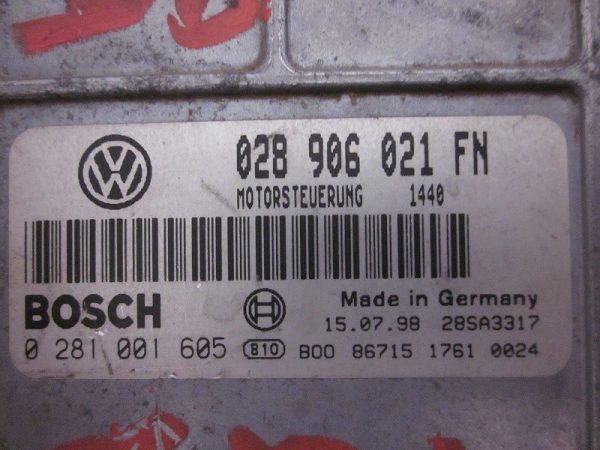 ECU BOSCH SEAT 0281001605 / 028906021FN