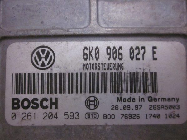 ECU BOSCH SEAT 0261204593 / 6K0906027E