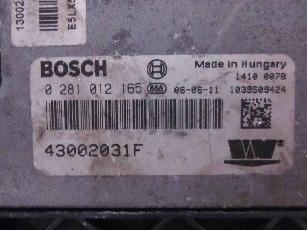 ECU LDV BOSCH 0281012165 / 43002031F