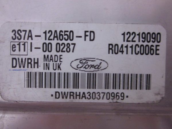 ECU DELPHI FORD 12219090 / R0411C006E / DWRH / 3S7A-12A650-FD