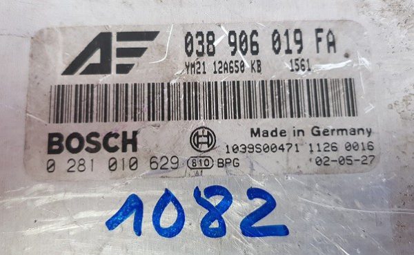 ECU FORD BOSCH 0281010629 / 038906019FA