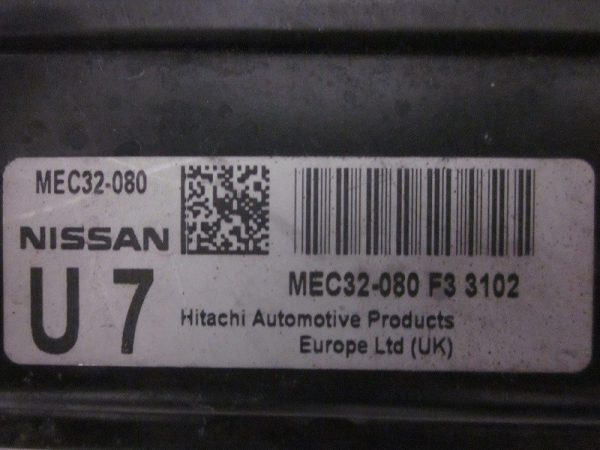 ECU NISSAN MEC32-080 F3 3102 / U7