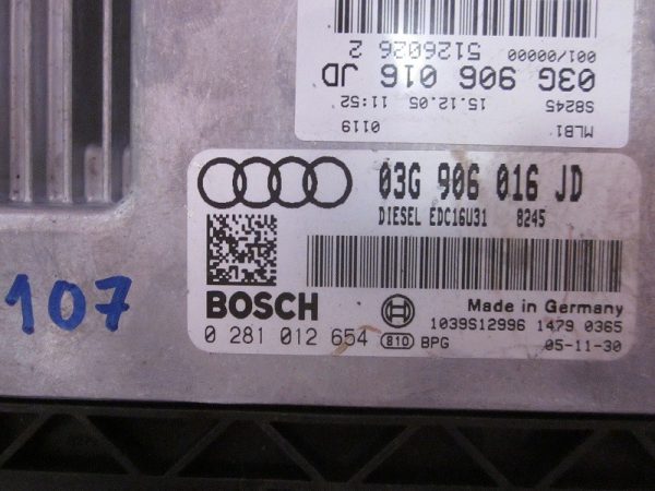 ECU BOSCH AUDI 0281012654 / 03G906016JD