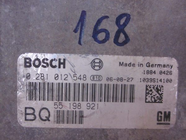 ECU BOSCH OPEL 0281012548 / 55198921