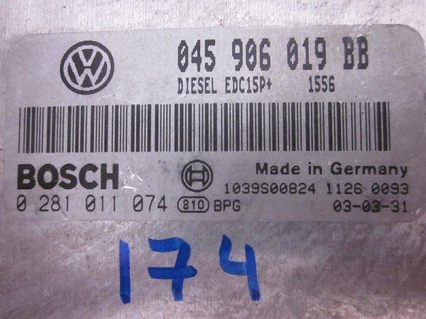 ECU BOSCH SEAT 0281011074 / 045906019BB