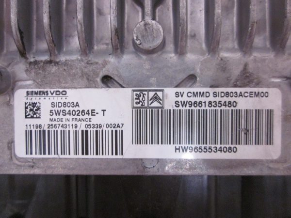 ECU SIEMENS VDO PSA SID803A / 5WS40264E-T