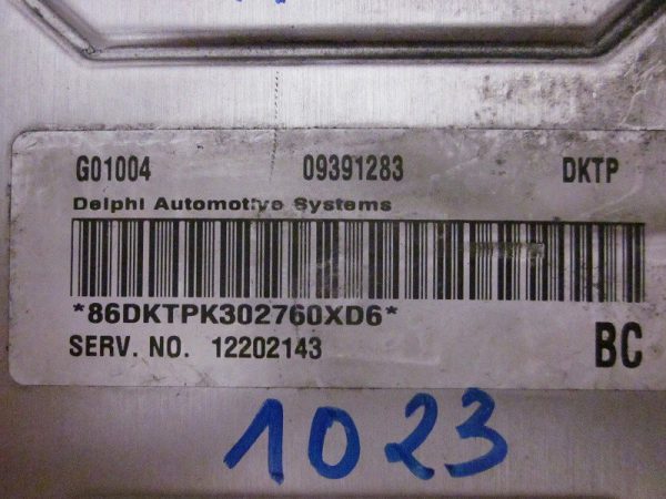 ECU DELPHI OPEL G01004 / DKTP