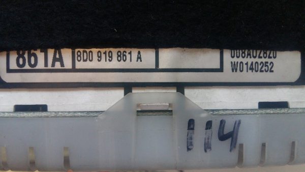 CUADRO INSTRUMENTOS AUDI 4D0919861A