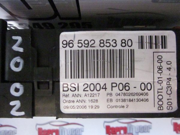 BSI 2004 P06-00 VALEO PSA 9659285380