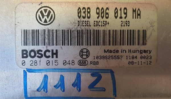 ECU BOSCH SEAT 0281015048 / 038906019MA