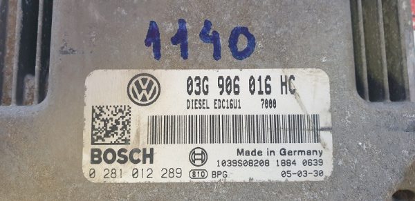 ECU BOSCH SEAT 0281012289 / 03G906016HC