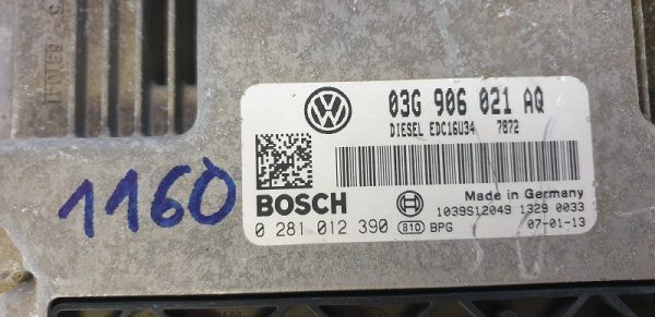 ECU BOSCH VOLKSWAGEN 0281012390 / 03G906021AQ LIBRE