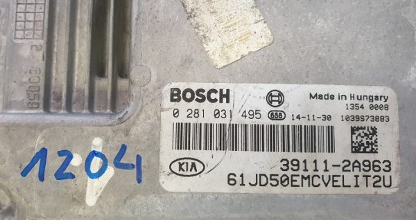 ECU BOSCH KIA 0281031495 / 39111-2A963