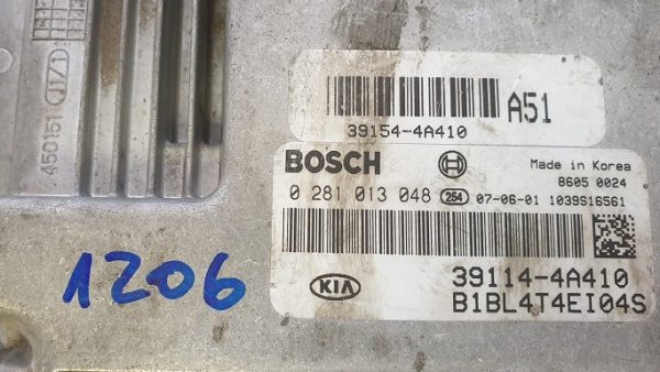 ECU BOSCH KIA 0281013048 / 39114-4A410