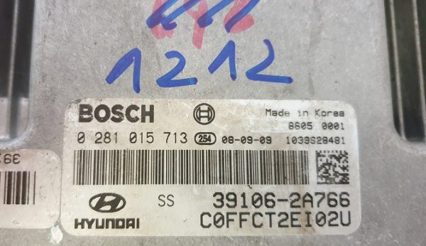 ECU BOSCH HYUNDAI 0281015713 / 39106-2A766