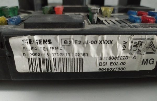 BSI SIEMENS PSA 9649627880 / S118085220A