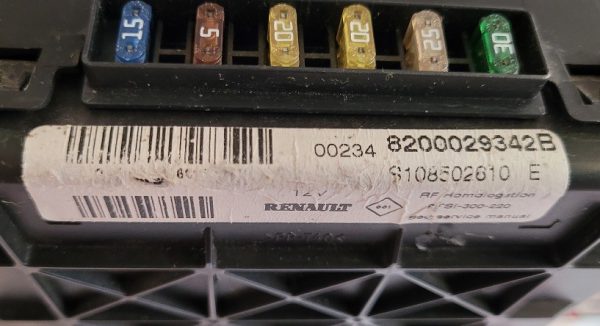 UCH SIEMENS RENAULT 8200029342B / S108502610 E