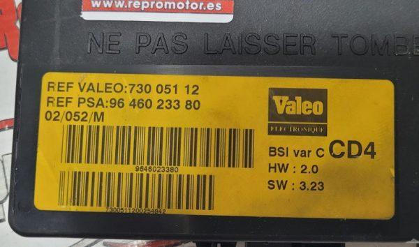 BSI VALEO PSA 9646023380 / 73005112