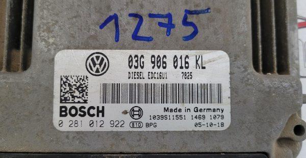 ECU BOSCH SEAT 0281012922 / 03G906016KL