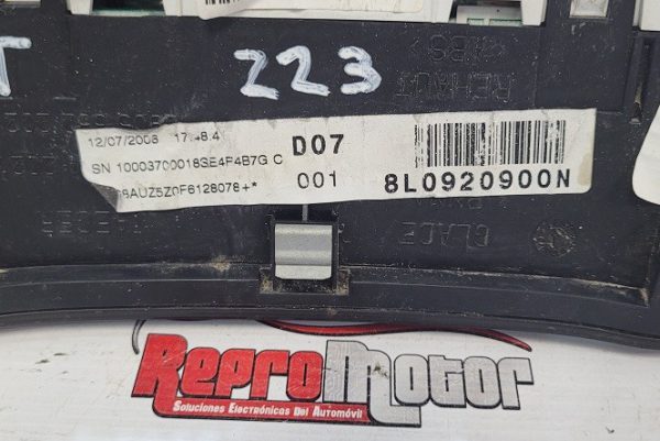 CUADRO INSTRUMENTOS AUDI 8L0920900N