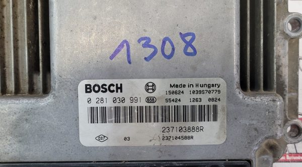 ECU BOSCH RENAULT 0281030991 / 237103888R / 237104588R