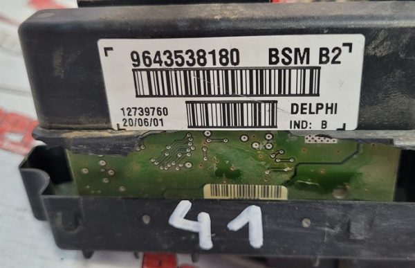 BSM B2 DELPHI PSA 9643538180 / 12739760