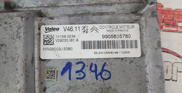 ECU VALEO PSA 9805895780 / V29035181A