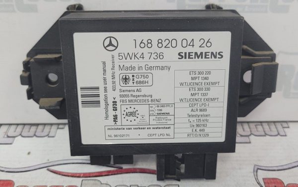 UNIDAD CONFORT INMOVILIZADOR SIEMENS MERCEDES 1688200426 / 5WK4736