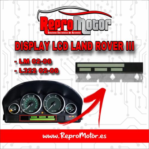 DISPLAY LCD PARA LAND ROVER III