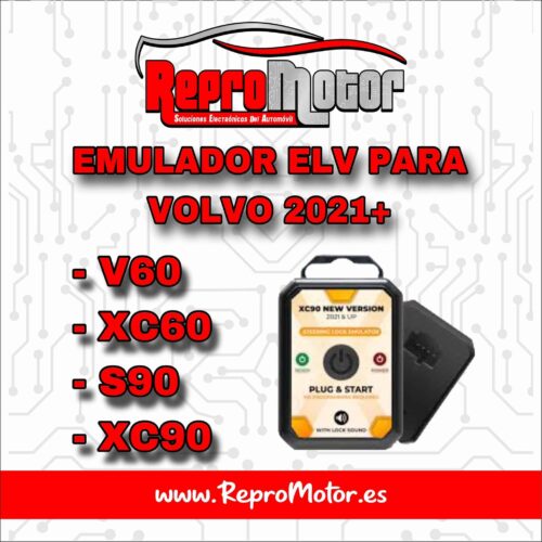 EMULADOR BLOQUEO DIRECCIÓN ELV, ESL PARA VOLVO XC90 – XC60 – V60 -S90 2021 +