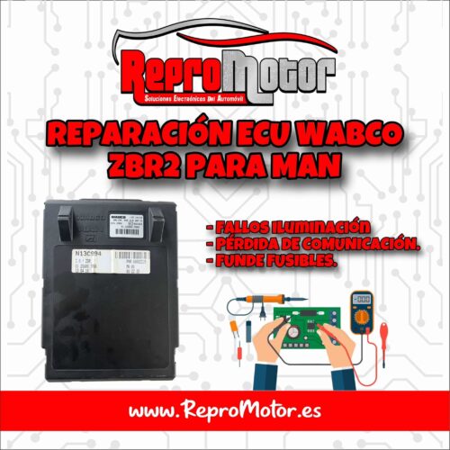 REPARACIÓN ECU WABCO ZBR2 PARA MAN