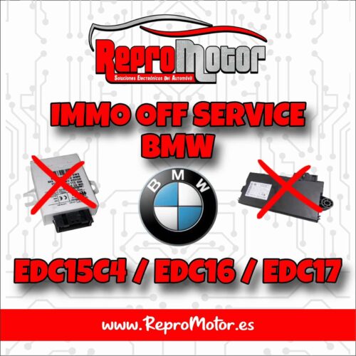 SERVICIO DE ANULACIÓN DE INMOVILIZADOR PARA CENTRALITAS BMW / MINI