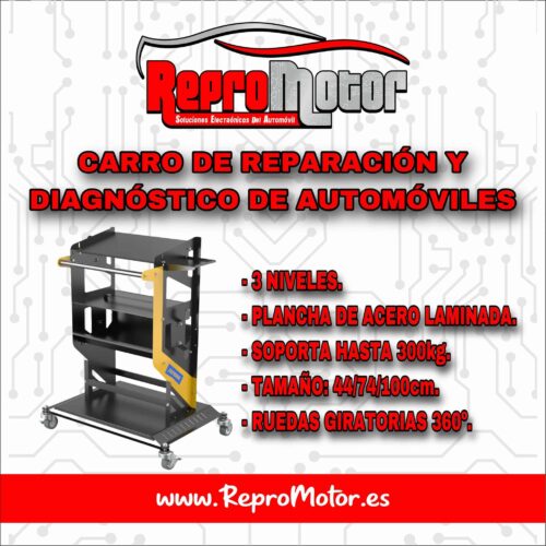 CARRO DE REPARACIÓN Y DIAGNÓSTICO DE AUTOMÓVILES